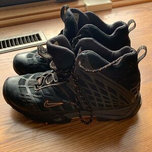 Nike Air Zoom ACG Gore Tex XCR Black Orange Mens Shoe Sneakers Size 11.5
